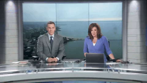 News anchors flail about